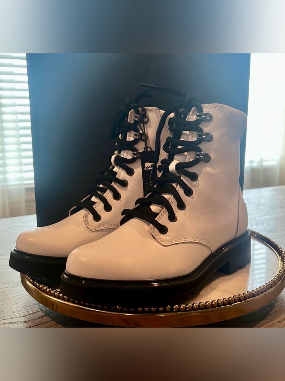 Sorel Women’s Lennox Lace STKD Boots | Sz. 7 (NWB) - Picture 4 of 12